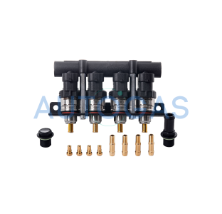 Форсунки Barracuda Rail, 4 цил., 1,9 Ом (120 Nl/m) Форсунки Barracuda Rail, 4 цил., 1,9 Ом (120 Nl/m)