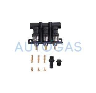Форсунки Barracuda Rail, 3 цил., 1,9 Ом (120 Nl/m) Форсунки Barracuda Rail, 3 цил., 1,9 Ом (120 Nl/m)