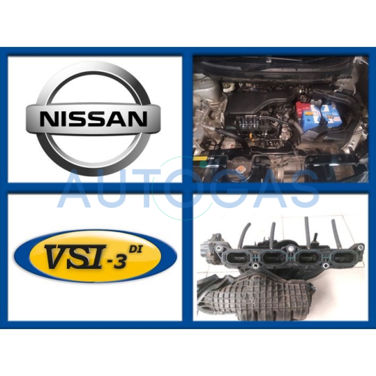 Комплект Prins VSI-3 DI c редуктором eVP-500, Nissan 2000 куб.см. 106 кВт. MR20DD - фото 1