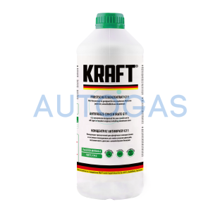 Антифриз зеленый концентрат 1,5 л "KRAFT" G11