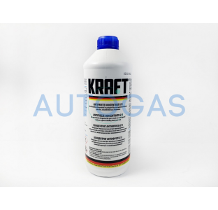 Антифриз синий концентрат 1,5 л "KRAFT"  G11