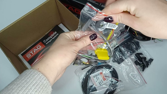 Електроніка STAG 4 QBOX BASIC, 4 цил, роз'єм тип Valtek, без ДТР та роз'ємів, LED 300