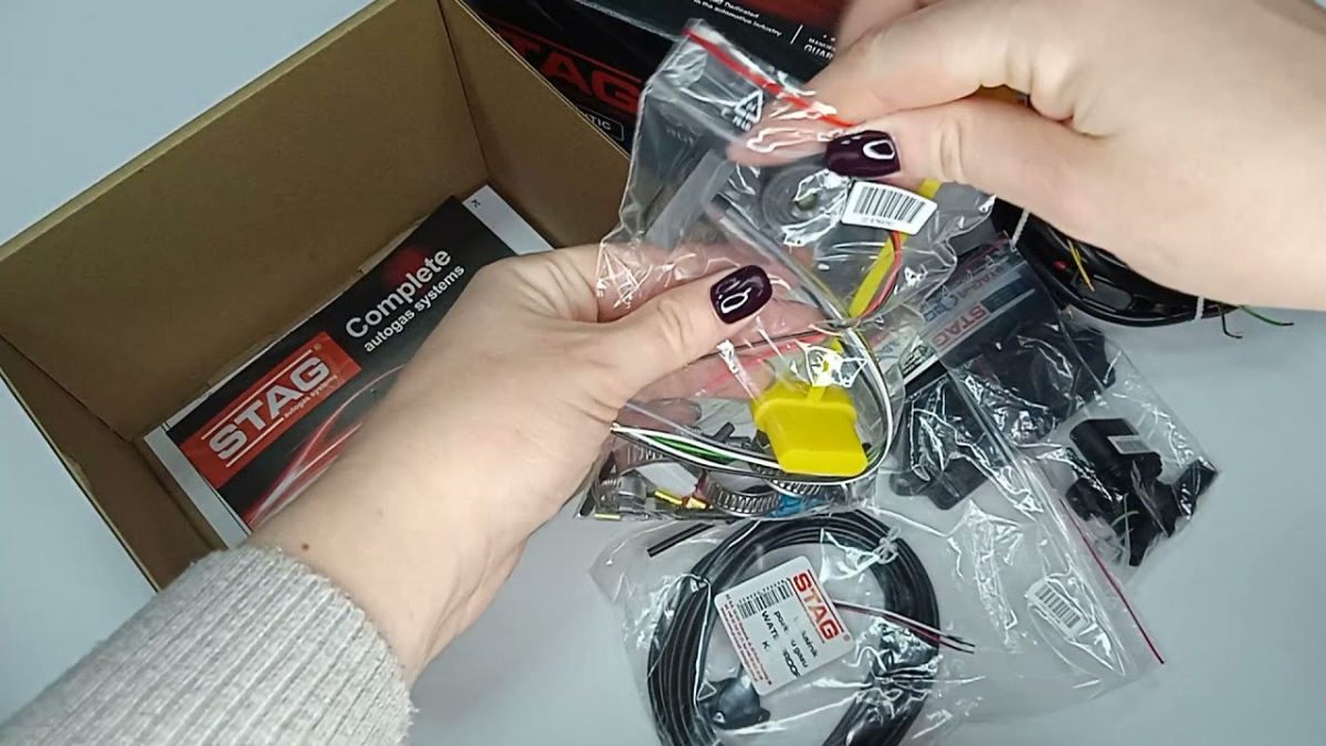 Электроника STAG 4 QBOX BASIC, 4 цил , разъем тип Valtek, без ДТР и разъемов, LED 300