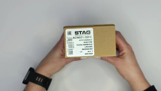 Форсунки STAG W031 BFC 2 цил., з жиклерами D1,5 мм та штуцерами в колектор та розподільником
