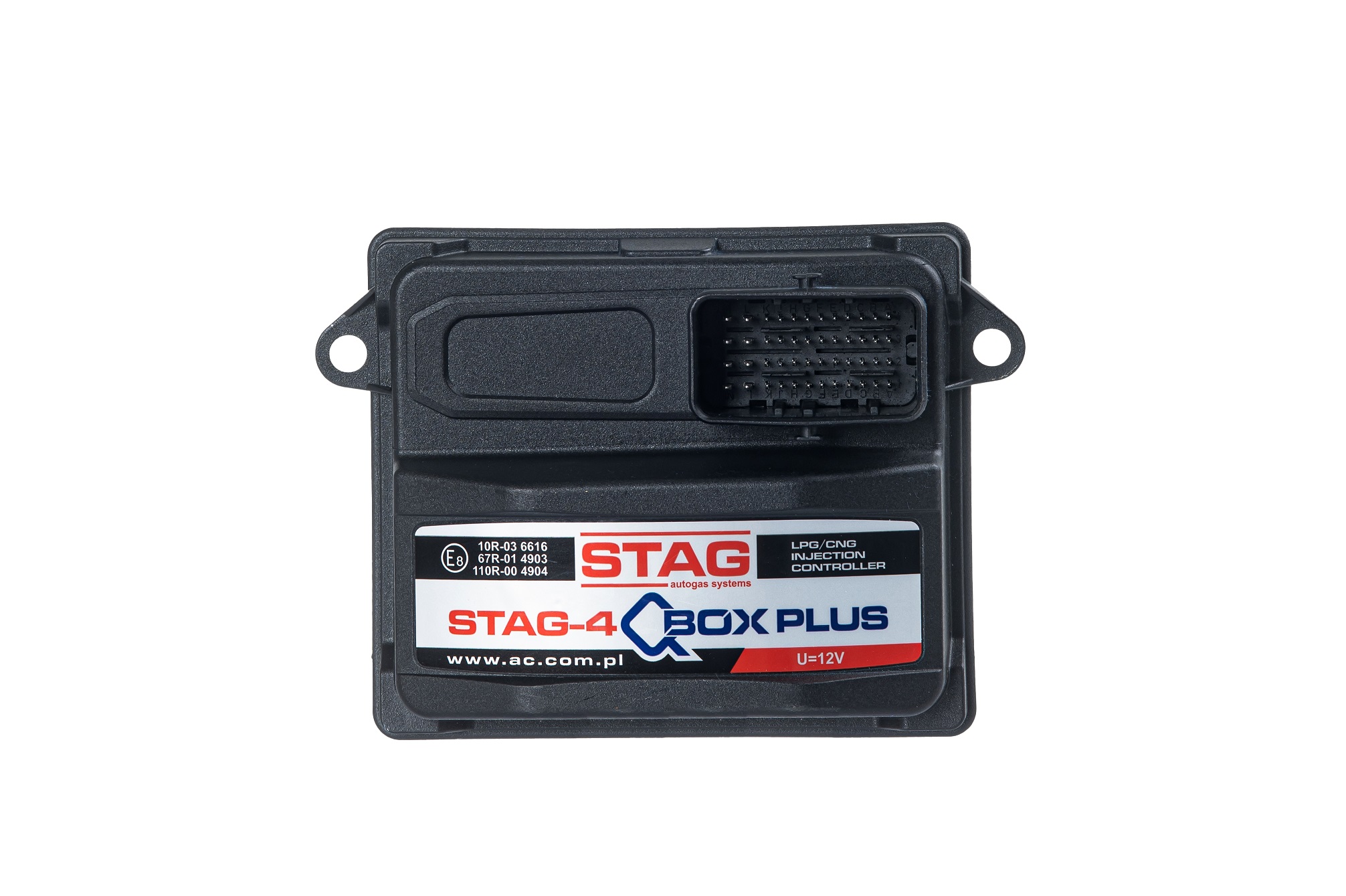 картинка Миникомплект STAG 4 QBox Plus, редуктор STAG R01, форсунки W031, фильтр STAG GF01 в интернет-магазине AutogasMarket