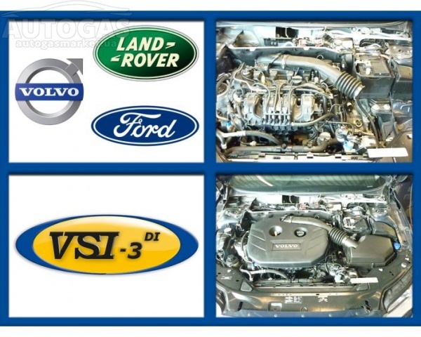 картинка Комплект Prins VSI-3 DI COMPACTc редуктором eVP-500 (проп.-бут.,прям. впр.) Ford/Jaguar/Land Rover/Volvo 2000 куб.см. 147-184 кВт., 204PT/B4204Tx/R9x в интернет-магазине AutogasMarket