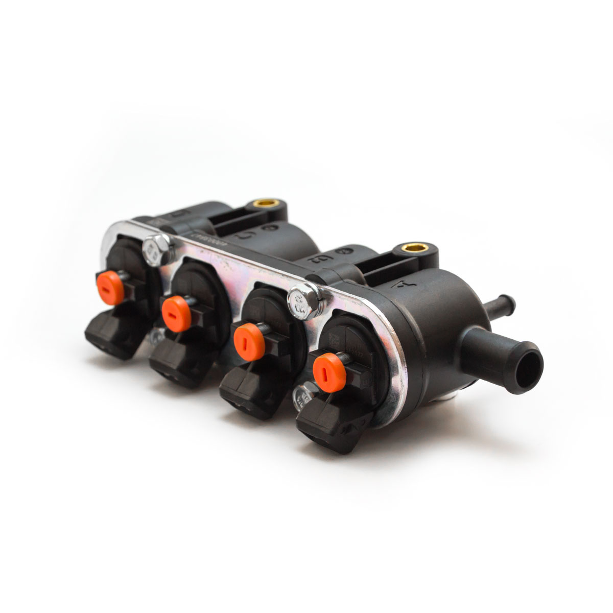 картинка Форсунки Landi Renzo MED 4 цил., оранжевые до 20 кВт без крепления под датчик давления в интернет-магазине AutogasMarket