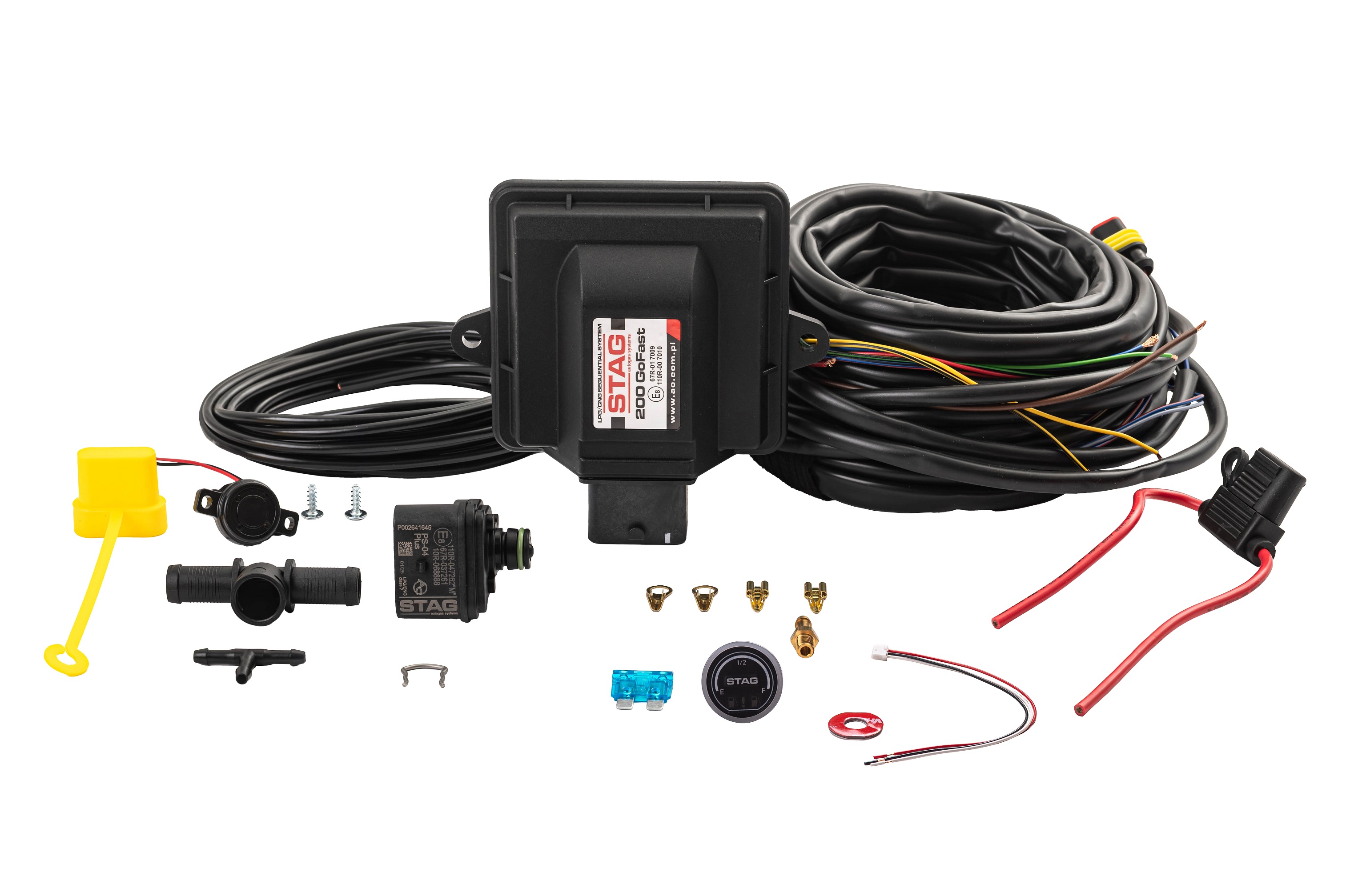 картинка Электроника  STAG- 4 GoFast 4 цил., разъем тип Valtek, без ДТР и разъемов, V10, LED 600  в интернет-магазине AutogasMarket