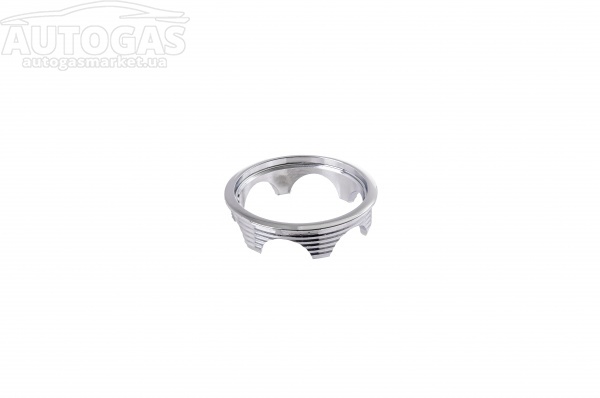 картинка Кольцо декоративное для переключателя STAG LED-600 (хром) в интернет-магазине AutogasMarket