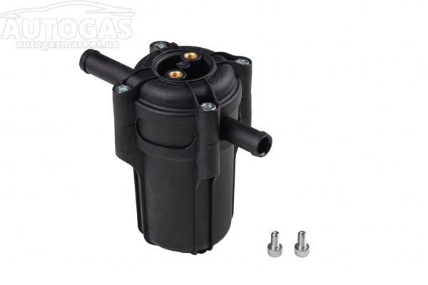 картинка Фильтр паровой фазы газа 12/12 с отстойником, коалесцентный, с стекловолоконным сменным фильтроэлементом, GREENGAS в интернет-магазине AutogasMarket