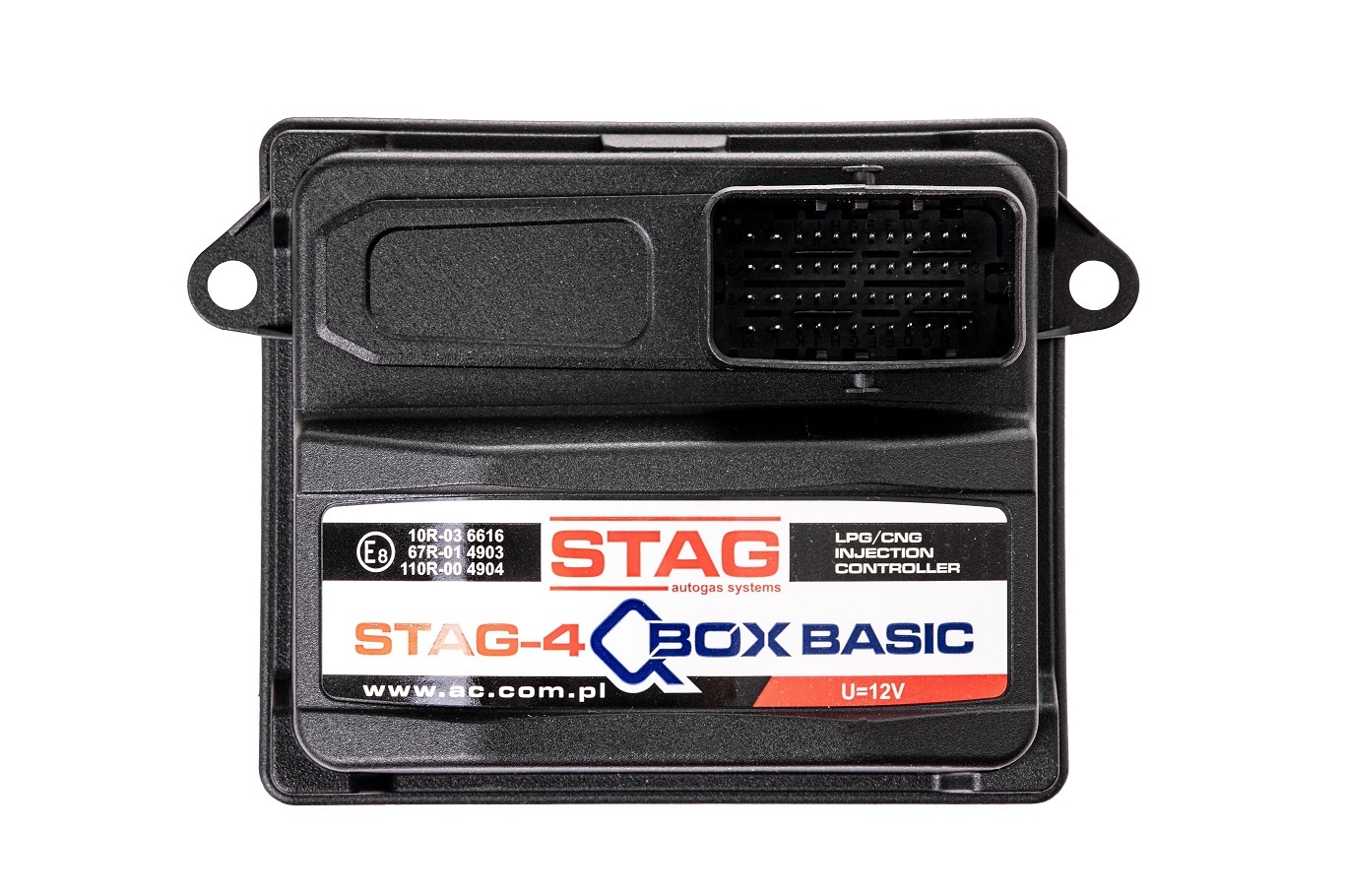 картинка Миникомплект STAG 4 QBox Basic, редуктор STAG R02, форсунки W05, фильтр STAG GF01 в интернет-магазине AutogasMarket