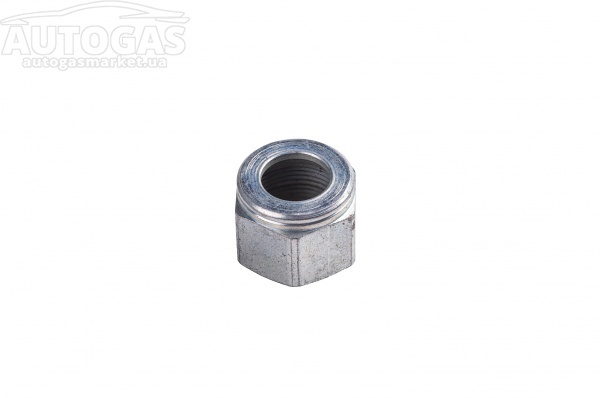 картинка Гайка (сталь) М16х1 для термопластиковой трубки D8 (Тип Rail, Emer), Gomet в интернет-магазине AutogasMarket