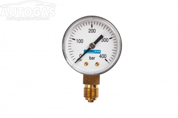 картинка Манометр, 0-400 бар, 1/4 в интернет-магазине AutogasMarket