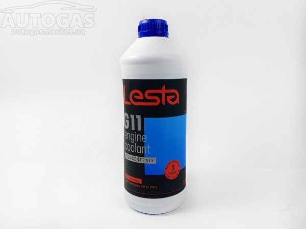 картинка Антифриз синий концентрат 1,5 кг "Lesta"  G11 в интернет-магазине AutogasMarket