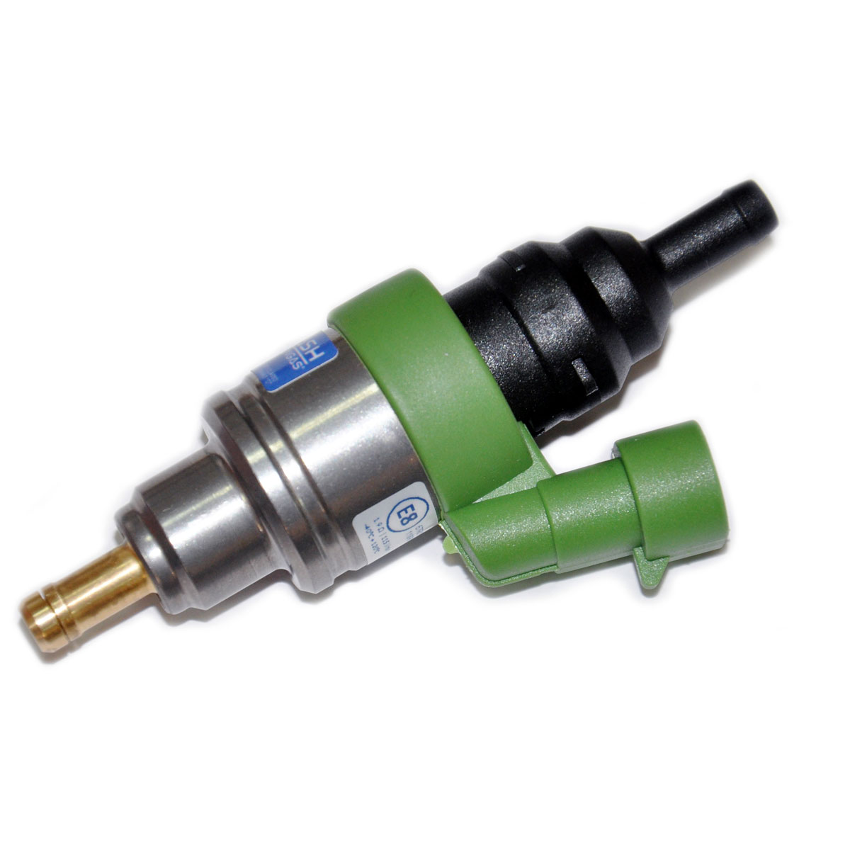 картинка Форсунка GREENGAS FLASH Single/Rail 1.9 Ом, разъем тип Valtek со съемным жиклером в интернет-магазине AutogasMarket