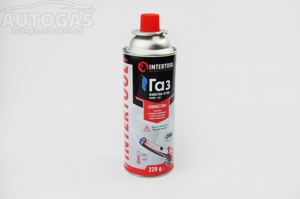 картинка Газовый баллон "INTERTOOL" CRV (220 г) (мин. 4 шт) в интернет-магазине AutogasMarket
