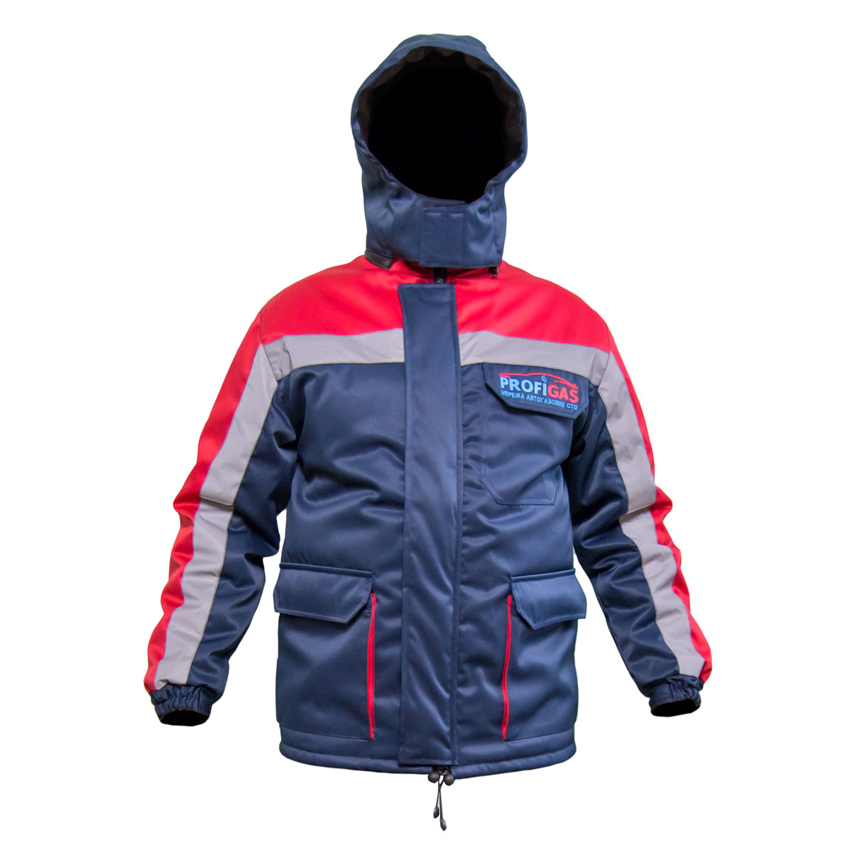 картинка Худи Profigas, темно-синий, размер XS в интернет-магазине AutogasMarket