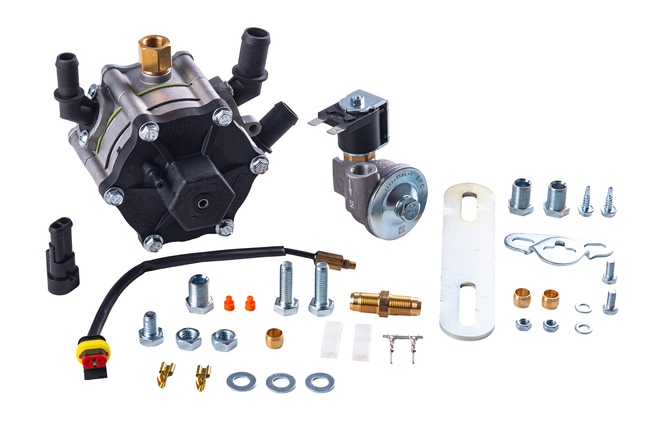 картинка Редуктор STAG R02 DPI (пропан-бутан) с ЭМК газа АС BFC в интернет-магазине AutogasMarket