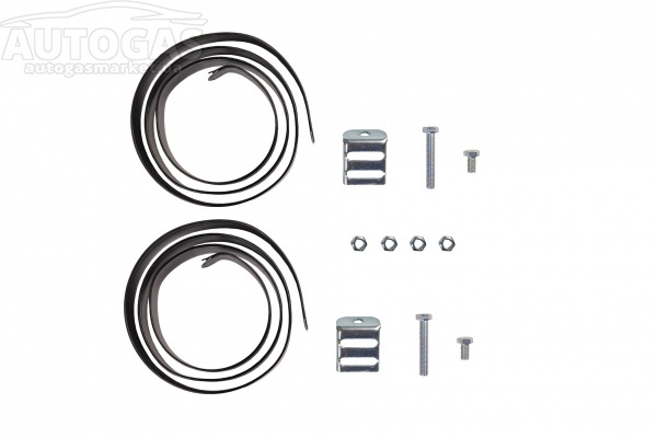 картинка Ленты крепления баллона + крепеж, 1300x30x0,9мм в интернет-магазине AutogasMarket