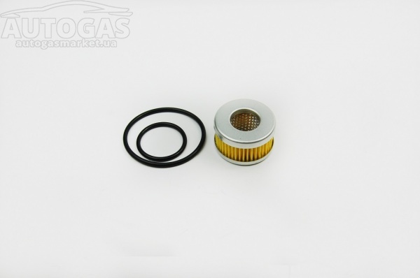 картинка Фильтроэлемент бумажный для редуктора Alex, с уплот. кольцами, Czaja в интернет-магазине AutogasMarket