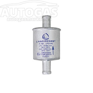 картинка Фильтр паровой фазы газа 14/14 с булпреновым фильтроэлементом F-781, Landi Renzo в интернет-магазине AutogasMarket