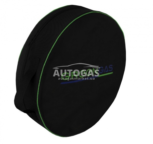 картинка Чехол для запасного колеса закрытый, XL (Ø76cm x 25cm), R16-20 (GREENGAS) в интернет-магазине AutogasMarket