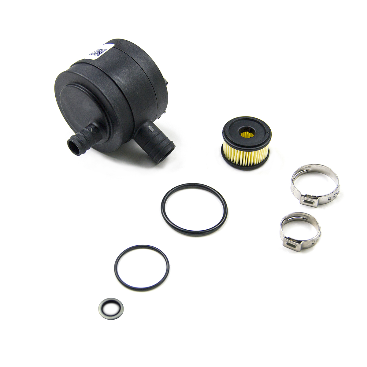 картинка Фильтр паровой фазы газа 16/12 с полиэстеровым фильтроэлементом + фильтроэлемент ЭМК газа, Prins в интернет-магазине AutogasMarket