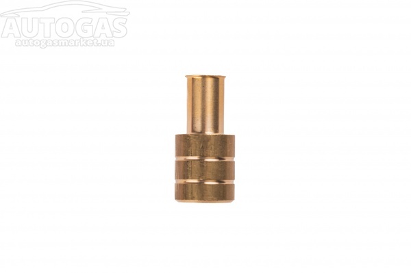 картинка Переходник тосольный D16xD10 (латунь), Gomet в интернет-магазине AutogasMarket