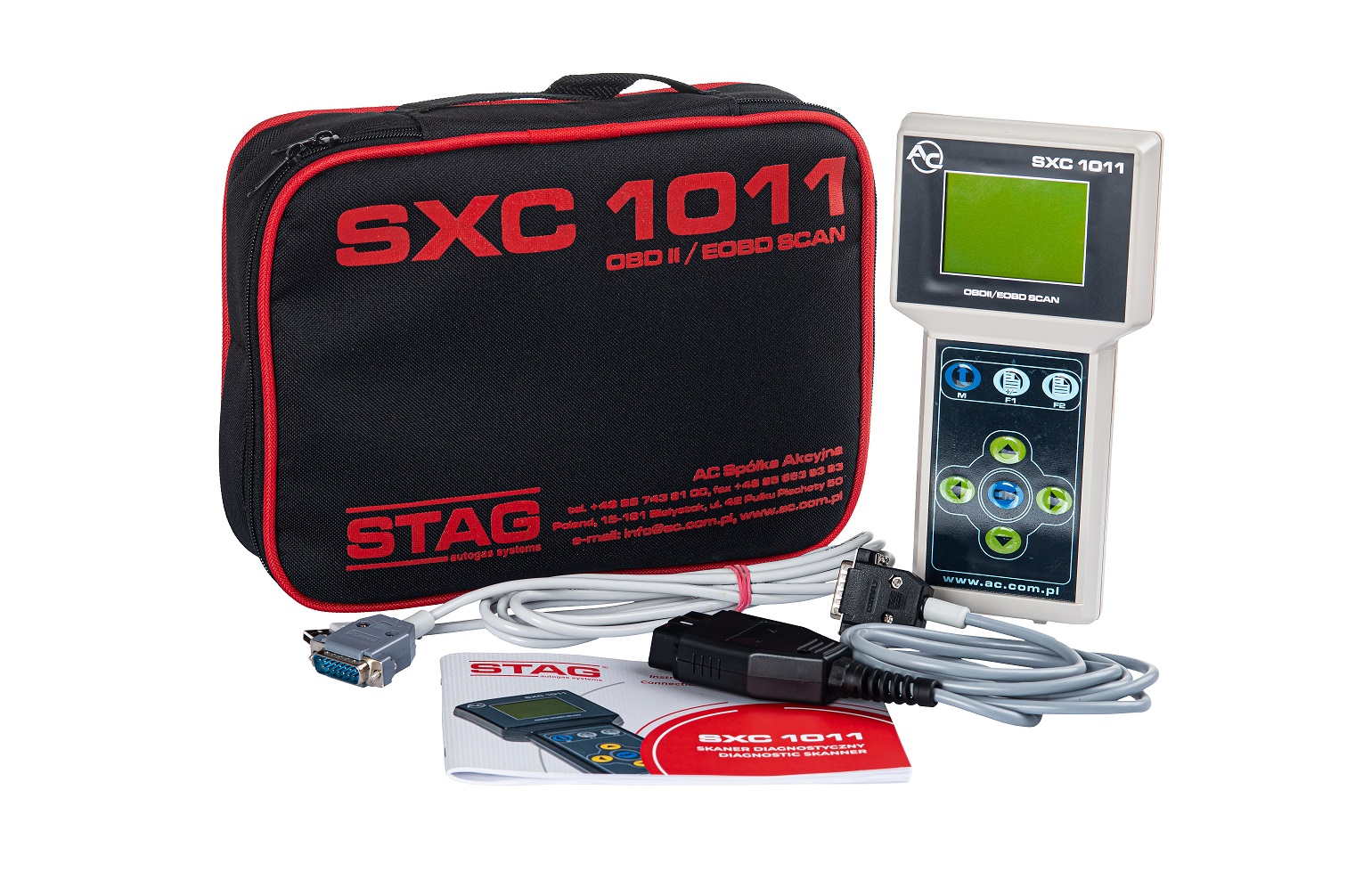 картинка Автосканер диагностический SXC 1011 к системам EOBD и OBD II в интернет-магазине AutogasMarket