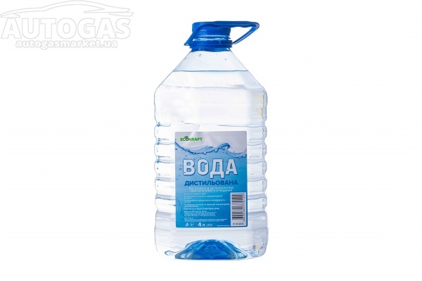 картинка Вода дистилированная  4 л. в интернет-магазине AutogasMarket