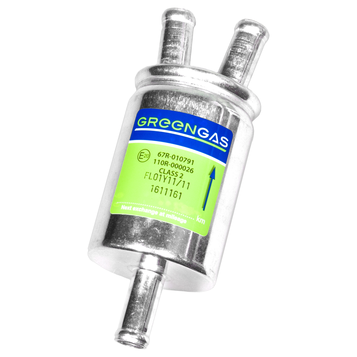 картинка Фильтр паровой фазы газа 11/2х11 с бумажным фильтроэлементом, GREENGAS в интернет-магазине AutogasMarket