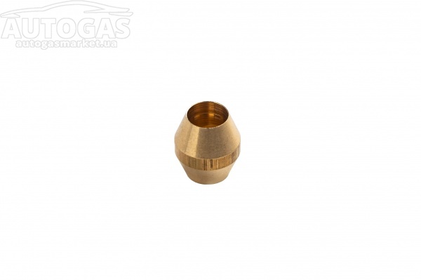 картинка Ниппель D 6 (латунь) Mistral для медной трубки, Gomet в интернет-магазине AutogasMarket