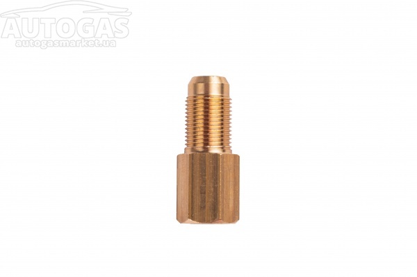 картинка Переходник соединительный d8 (М12х1 наружная) редуктора на d6 (М10х1 внутренняя), Gomet в интернет-магазине AutogasMarket