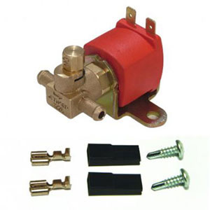 картинка Электромагнитный клапан бензина Аtiker, вход D6 мм, выход D6 мм, (метал. штуцер) в интернет-магазине AutogasMarket