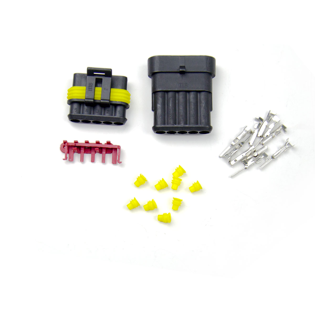 картинка Разъем для мап датчика тип AMP Superseal, 5 pin в интернет-магазине AutogasMarket