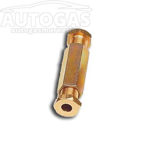 картинка Переходник соедин. D8-D8 гайка+ниппель, Certools в интернет-магазине AutogasMarket