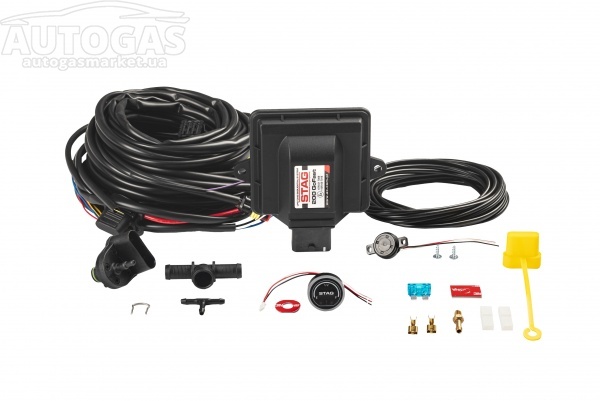 картинка Электроника  STAG-200 GoFast V10 4 цил., разъемы тип Valtek, без ДТР, LED 600, МЕХ в интернет-магазине AutogasMarket