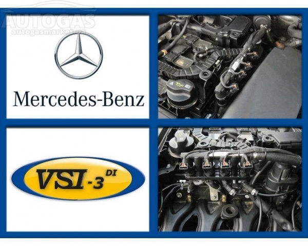 картинка Комплект  Prins VSI-3 DI c редуктором eVP-500 (пропан-бутан, прямой впрыск) Mercedes 1800 куб. см. 115-150 кВт. M271.820/M271.860  в интернет-магазине AutogasMarket