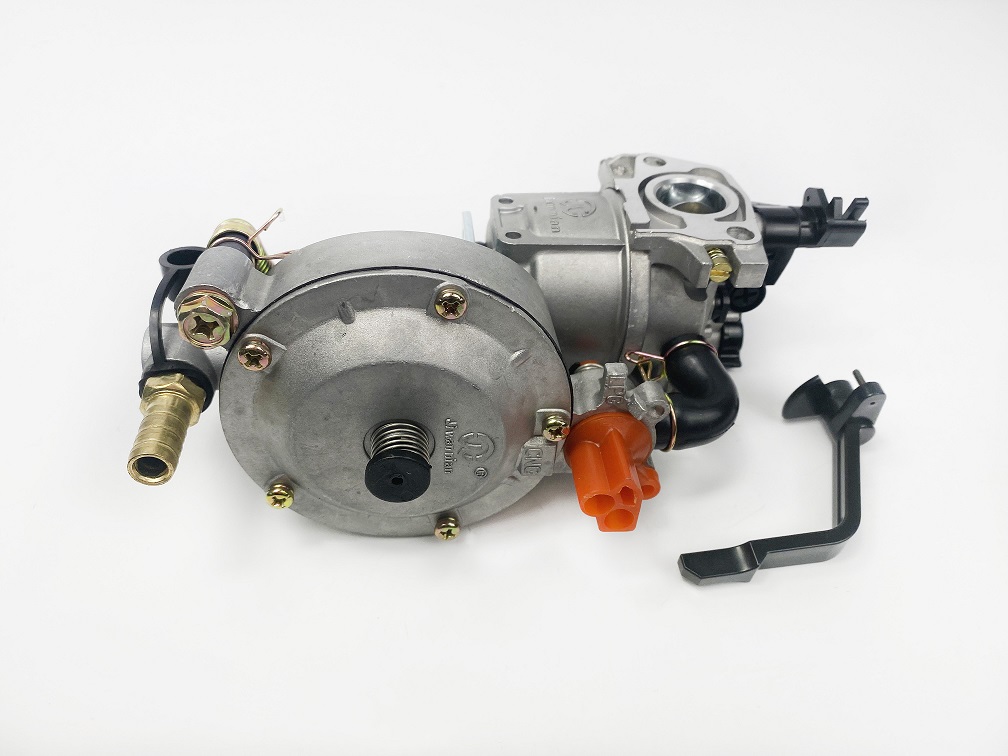 картинка Карбюратор газ-бензин (168F/170F 19mm) для бензинового генератора 2-3.5 кВт (механизм рычажный) V1 в интернет-магазине AutogasMarket
