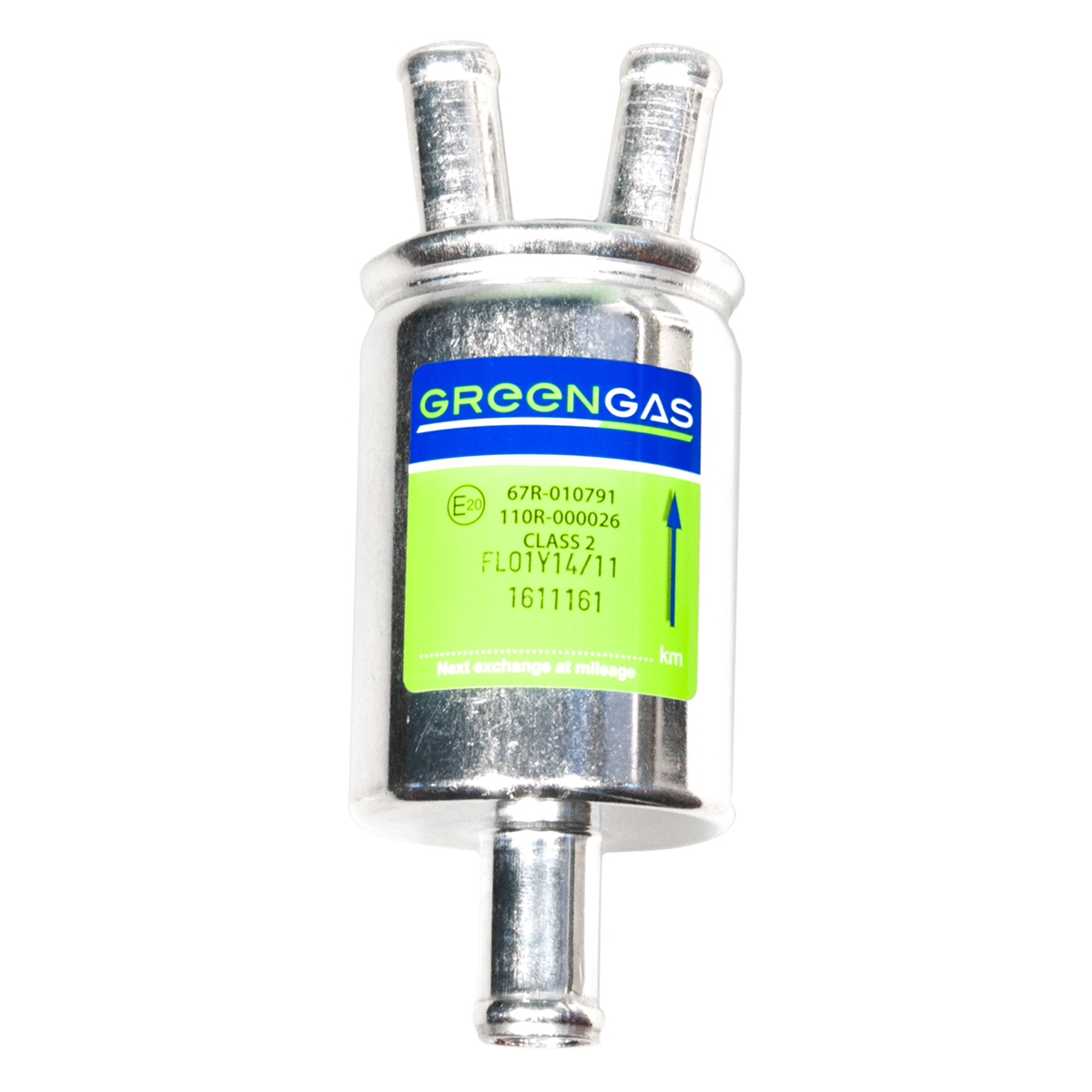 картинка Фильтр паровой фазы газа 14/2х11 с бумажным фильтроэлементом, GREENGAS в интернет-магазине AutogasMarket