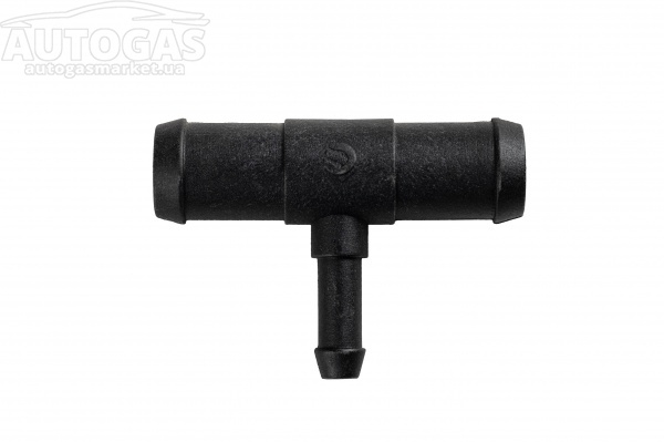 картинка Тройник тосольный D18хD18хD 8 (пластик), Emer (v.2020) в интернет-магазине AutogasMarket