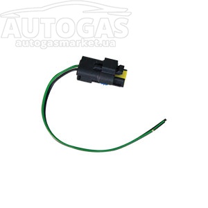 картинка Разъем автомобильный тип Delphi SICMA, 2 pin в интернет-магазине AutogasMarket