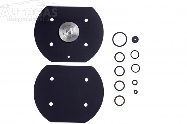 картинка Ремкомплект редуктора KME (silver, gold), пропан-бутан номер 1 с вырезом под вакуум в интернет-магазине AutogasMarket