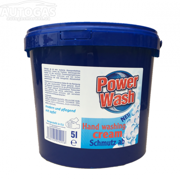 картинка Паста для мытья рук "Power Wash" 5.0 кг. (гель) в интернет-магазине AutogasMarket