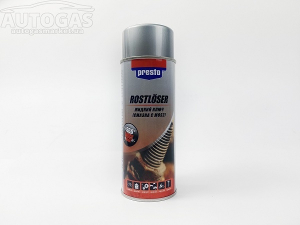 картинка Смазка жидкий ключ TM "Presto" 400 ml в интернет-магазине AutogasMarket