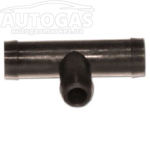 картинка Тройник тосольный D16хD16хD16 (пластик), Украина в интернет-магазине AutogasMarket