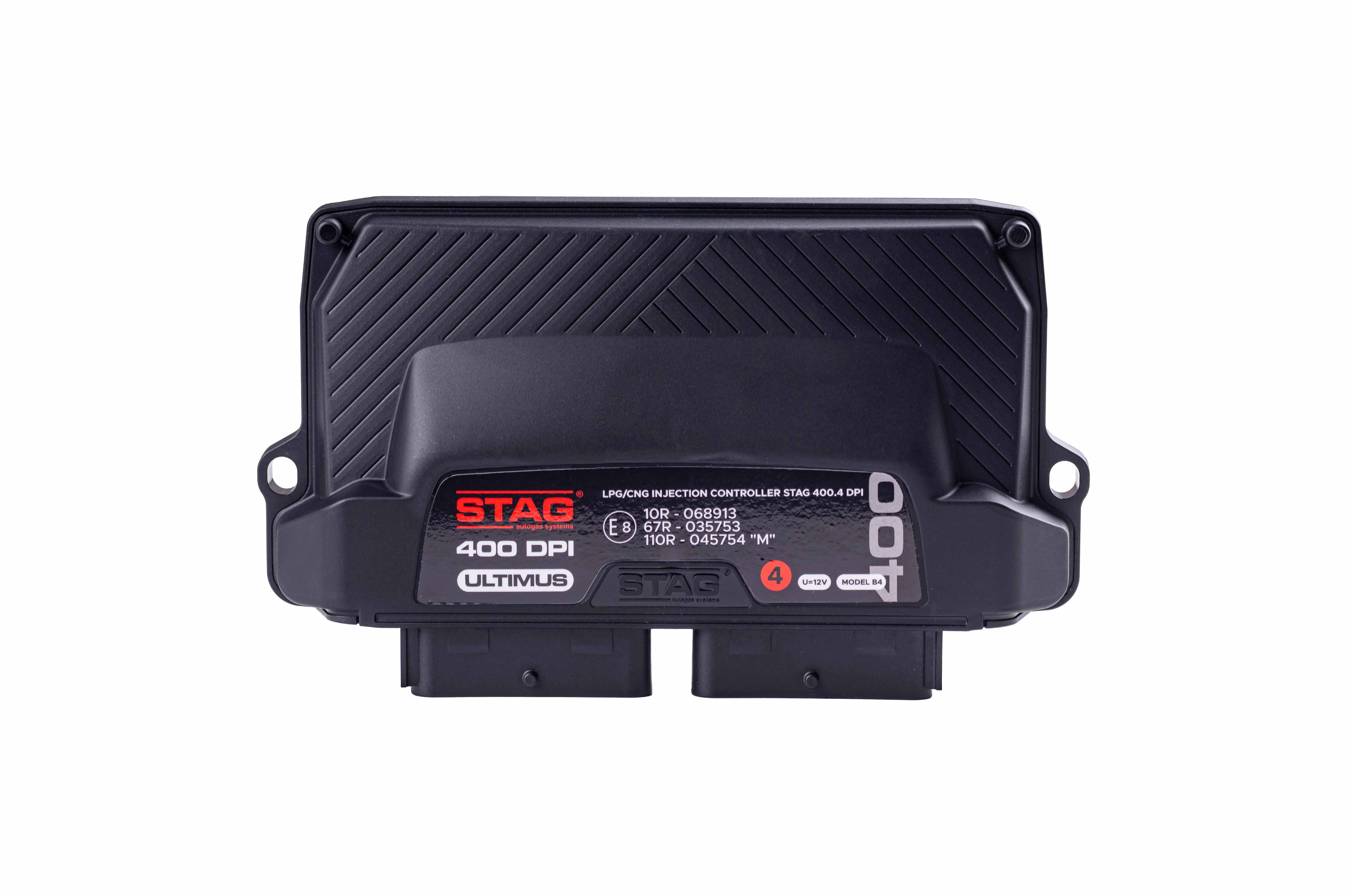 картинка Электроника  STAG-400 DPI 4 цил., версия B4 Ultimus, разъемы типа Valtek, без датчика темп. ред., LED-600 в интернет-магазине AutogasMarket