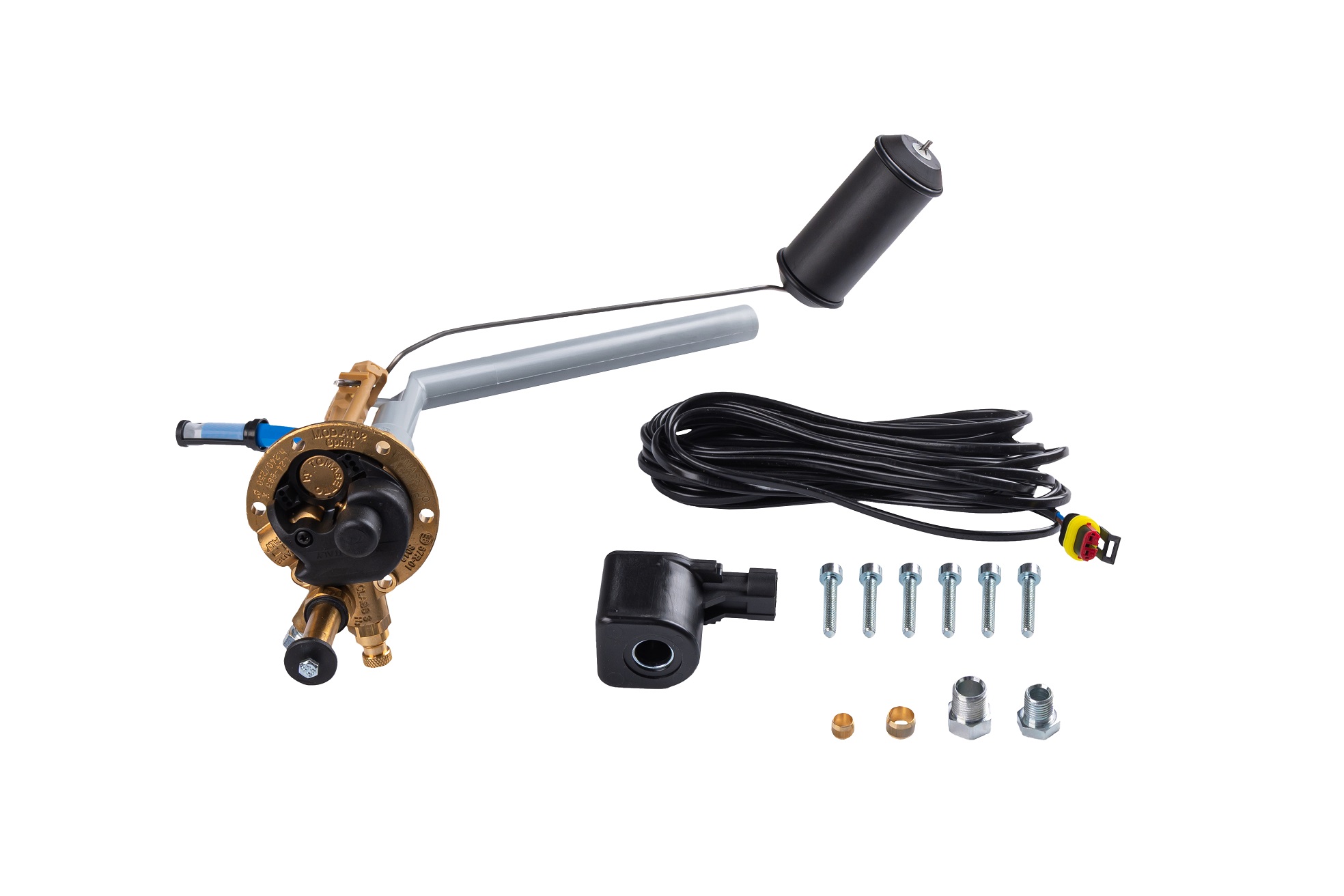 картинка Мультиклапан H240-0, AT02 Sprint R67-01, с катушкой, без ВЗУ, вых.d8 (без протектора в комплекте), Tomasetto в интернет-магазине AutogasMarket