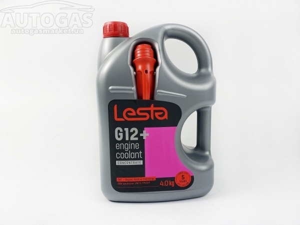 картинка Антифриз красный концентрат 4 кг "Lesta"  G12 в интернет-магазине AutogasMarket