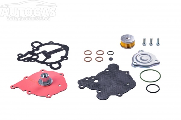 картинка Ремкомплект редуктора Tomasetto AT09 Alaska, Alaska Super пропан-бутан (с фильтроэлементом) черный (оригинал) в интернет-магазине AutogasMarket